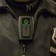 NYPD Officer Joshua Jones demonstrates how to use and operate a body camera during a press conference Dec. 3, 2014, in New York City.
Andrew Burton/Getty Images